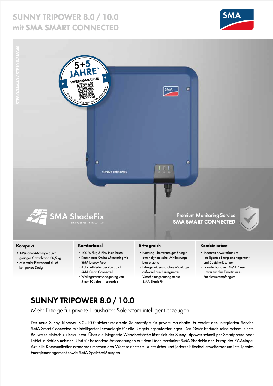 SMA Sunny Tripower 10